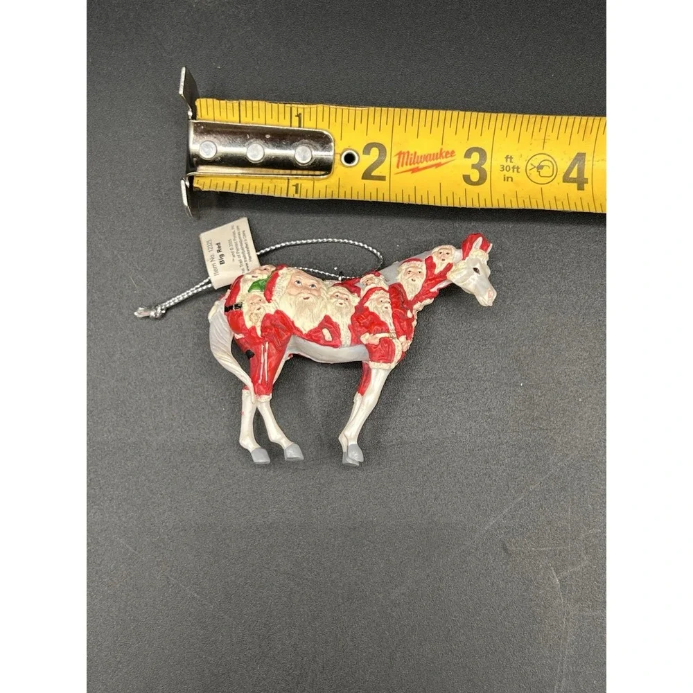 2005‎ Retired Trail of Painted Ponies Big Red Santa Christmas Ornament 12325